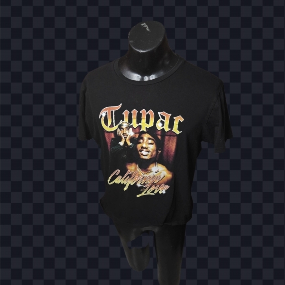 Bravado Black 2Pac Graphic Tee